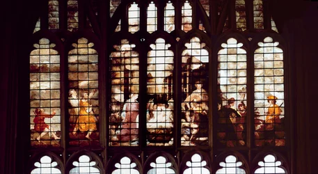 Geburtsszene (Buntglas)